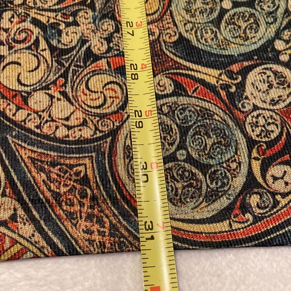 KRISTINE Size M Long Sleeve Tunic Rhinestone Embellished - Picture 9 of 11